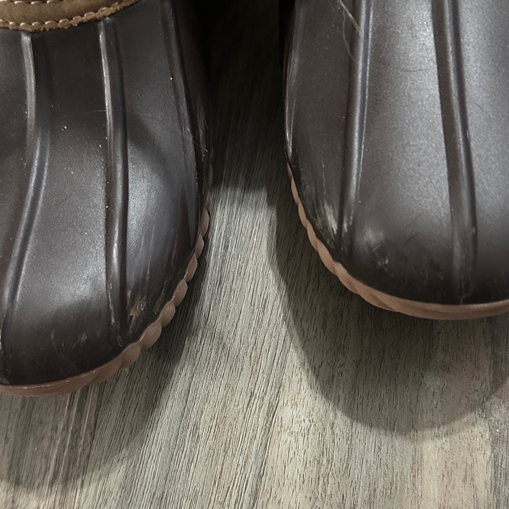 MSR Women's Brown and Black Ankle Boots - Picture 5 of 11